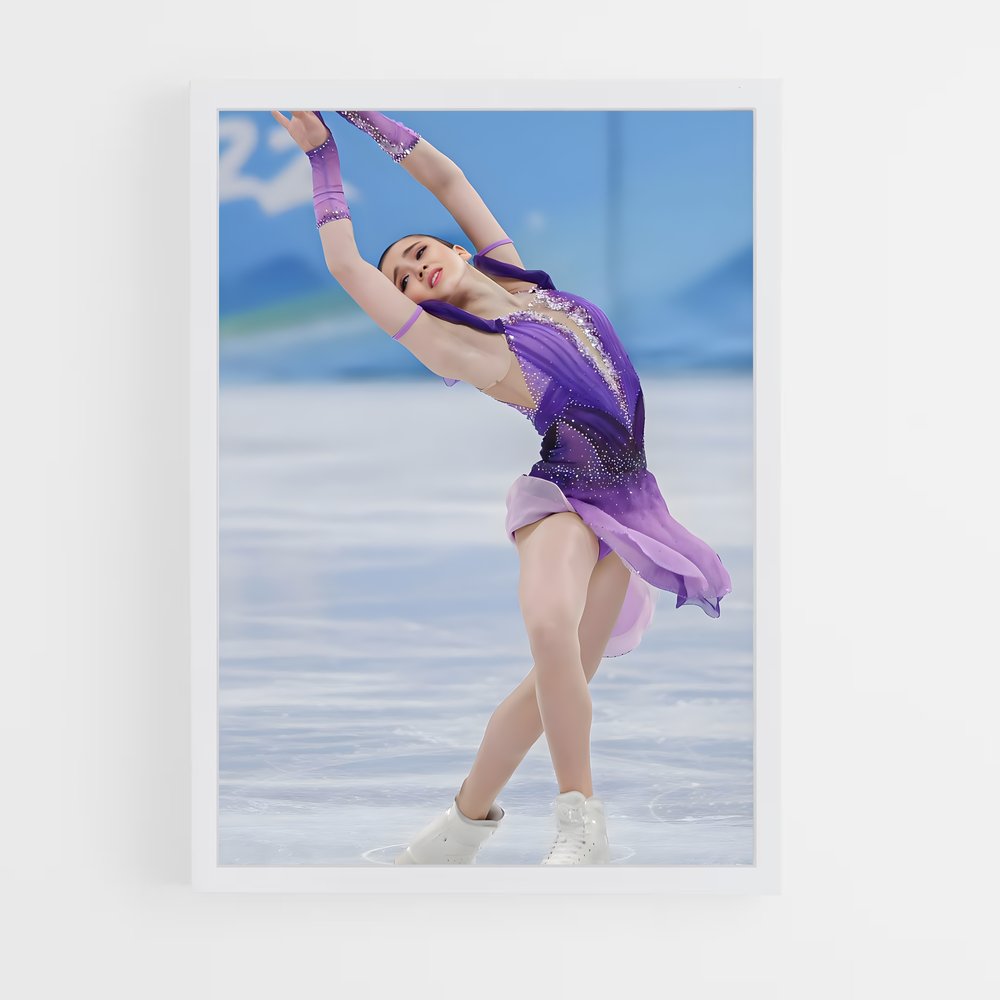 Poster Danse Glacée – affiche Patinage artistique (vue 3)